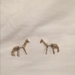 Adorable giraffe earrings
